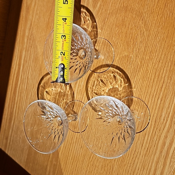Parfait, Ice Cream or Champagne glasses - set of three (3) - Picture 2 of 4